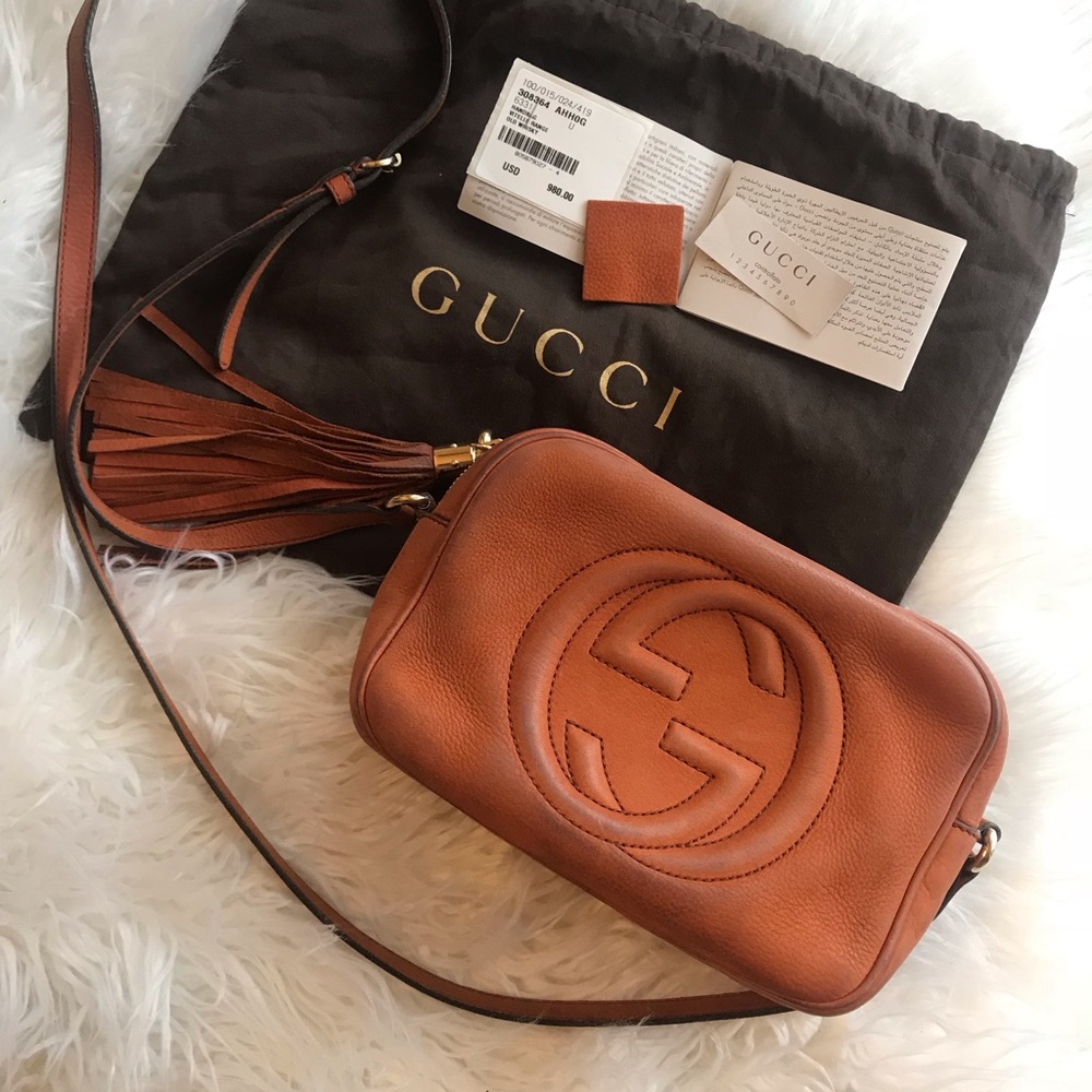 Gucci Nubian Disco Soho Crossbody Bag